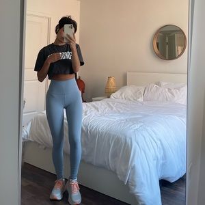 Lululemon High Rise Luxtreme leggings Chambray Blue